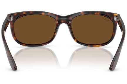 Ochelari de soare Ray-Ban RB2389 902/57 Polarized Dreptunghiulari Havana