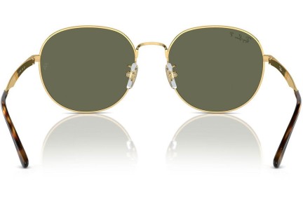 Ochelari de soare Ray-Ban RB3727D 001/9A Polarized Rotunzi Aurii