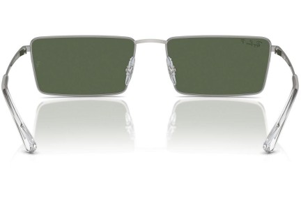 Ochelari de soare Ray-Ban RB3741 003/9A Polarized Dreptunghiulari Argintii