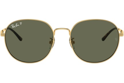 Ochelari de soare Ray-Ban RB3727D 001/9A Polarized Rotunzi Aurii