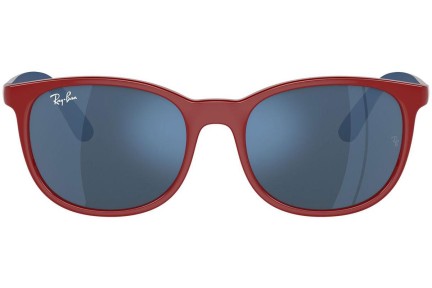 Ochelari de soare Ray-Ban Junior RJ9079S 716055 Pătrați Roșii