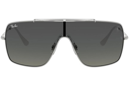 Ochelari de soare Ray-Ban RB3697M F1048G Lentilă unică | Shield Argintii