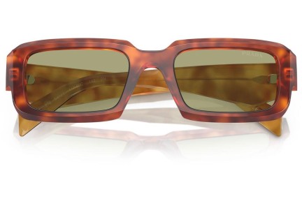 Ochelari de soare Prada PR27ZS 11P60C Dreptunghiulari Havana