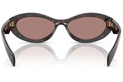 Ochelari de soare Prada PR26ZSF 17N60B Dreptunghiulari Havana