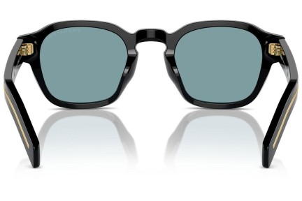 Ochelari de soare Prada PRA16SF 16K04D Polarized Rotunzi Negri