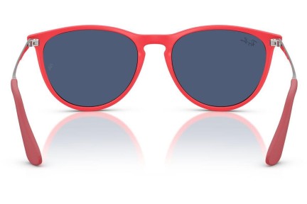 Ochelari de soare Ray-Ban Junior Junior Erika RJ9060S 718180 Pătrați Roșii