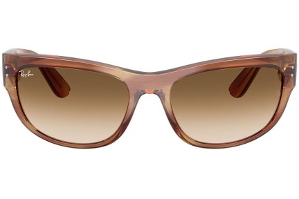 Ochelari de soare Ray-Ban RB2289 140351 Dreptunghiulari Maro