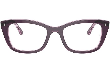 Ochelari Ray-Ban RX5433 8364 Cat Eye Violeți