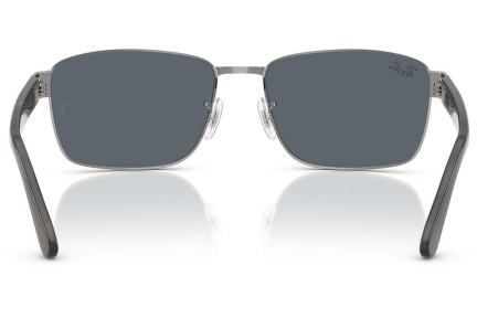 Ochelari de soare Ray-Ban RB3750 004/R5 Pătrați Gri