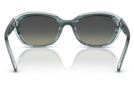 Ochelari de soare Ray-Ban Junior RJ9081S 717511 Dreptunghiulari Verzi