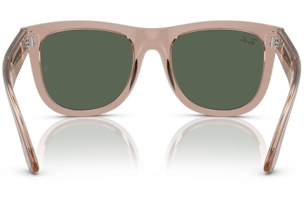 Ochelari de soare Ray-Ban Wayfarer Reverse RBR0502S 6727VR Pătrați Maro