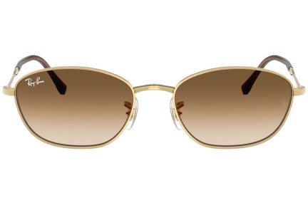 Ochelari de soare Ray-Ban RB3749 001/51 Dreptunghiulari Aurii