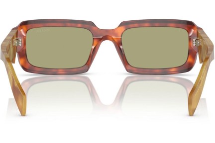 Ochelari de soare Prada PR27ZS 11P60C Dreptunghiulari Havana