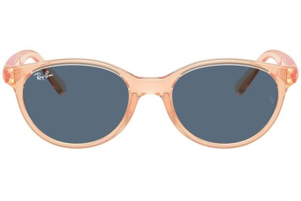 Ochelari de soare Ray-Ban Junior RJ9080S 717080 Rotunzi Portocalii