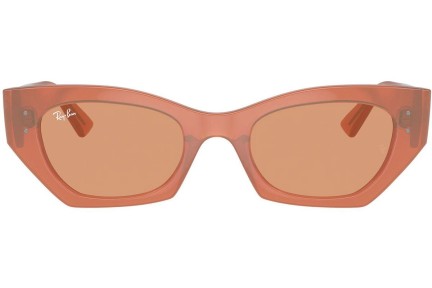 Ochelari de soare Ray-Ban RB4430 6778/7 Browline Roșii