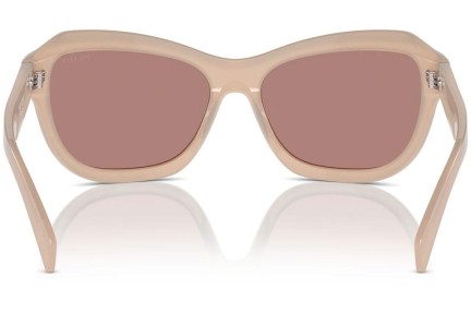 Ochelari de soare Prada PRA27SF 19R10D Cat Eye Bej