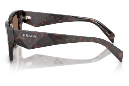 Ochelari de soare Prada PRA06S 17N06B Dreptunghiulari Havana