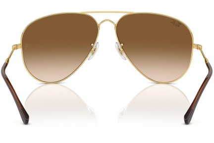 Ochelari de soare Ray-Ban RB3825 001/51 Pilot Aurii