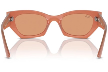 Ochelari de soare Ray-Ban RB4430 6778/7 Browline Roșii