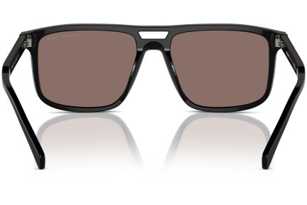 Ochelari de soare Prada PRA22SF 16K30H Polarized Dreptunghiulari Negri