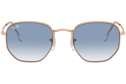 Ochelari de soare Ray-Ban Hexagonal RB3548 92023F Pilot Aurii