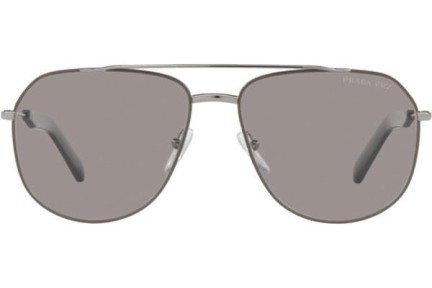 Ochelari de soare Prada PR59WS 08S06M Polarized Pilot Argintii