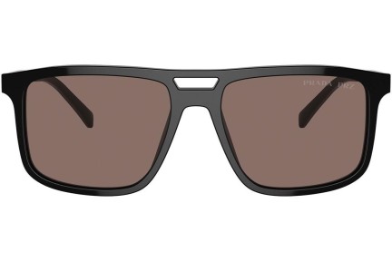 Ochelari de soare Prada PRA22SF 16K30H Polarized Dreptunghiulari Negri