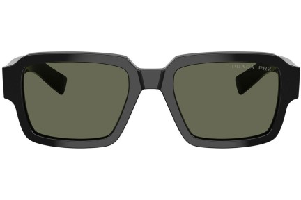 Ochelari de soare Prada PR02ZS 1AB03R Polarized Dreptunghiulari Negri