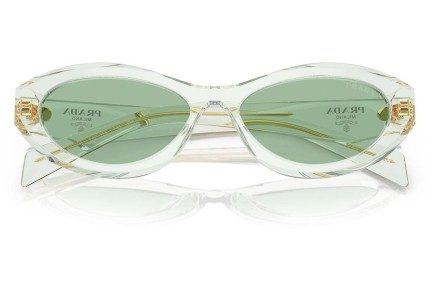 Ochelari de soare Prada PR26ZS 14R20E Ovali Cristal