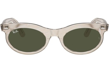 Ochelari de soare Ray-Ban RB2242 138331 Browline Gri