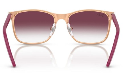 Ochelari de soare Ray-Ban Junior RJ9551S 296/8H Pătrați Roșii