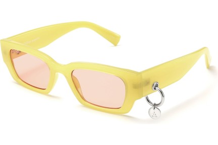 Ochelari de soare OiO by eyerim Vega Lime Peach Tiny Verzi