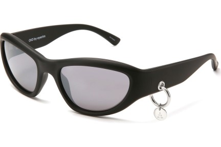 Ochelari de soare OiO by eyerim Meteor Matte Black Mirror Lentilă unică | Shield Negri