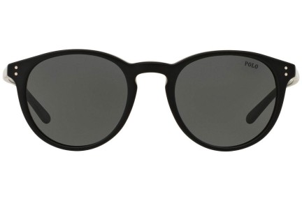 Ochelari de soare Polo Ralph Lauren PH4110 528487 Rotunzi Negri