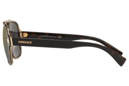 Ochelari de soare Versace Medusa Retro Charm VE2199 12524T Pilot Havana