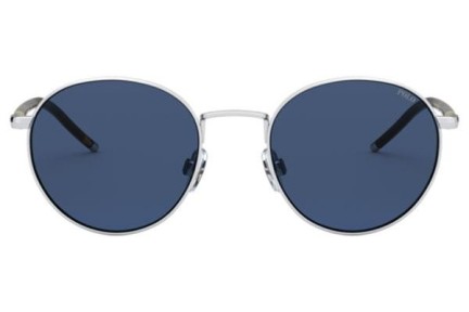 Ochelari de soare Polo Ralph Lauren PH3133 900180 Rotunzi Argintii