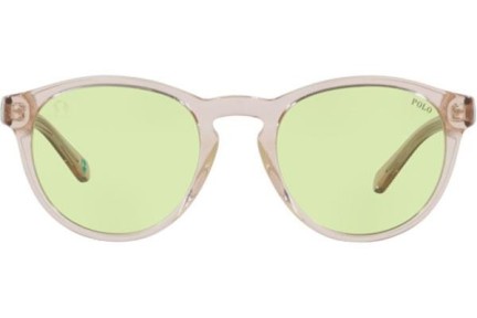 Ochelari de soare Polo Ralph Lauren PH4172 5952/2 Rotunzi Roz