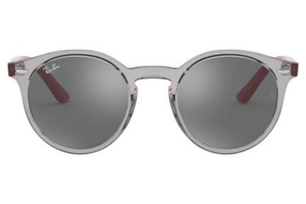 Ochelari de soare Ray-Ban Junior RJ9064S 70636G Rotunzi Gri