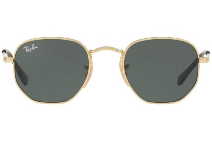 Ochelari de soare Ray-Ban Junior Hexagonal Junior RJ9541SN 223/71 Pătrați Aurii