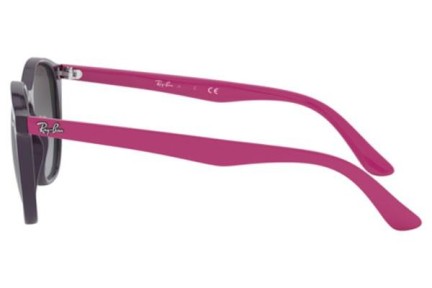 Ochelari de soare Ray-Ban Junior RJ9070S 70218G Rotunzi Violeți