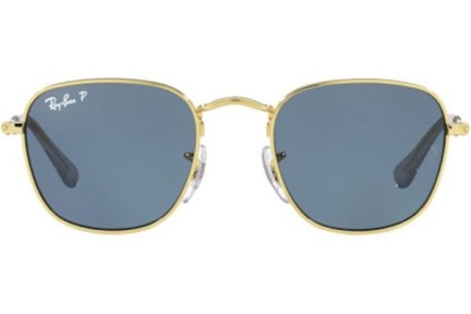 Ochelari de soare Ray-Ban Junior Junior Frank RJ9557S 286/2V Polarized Pătrați Aurii