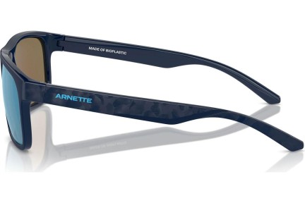 Ochelari de soare Arnette AN4341 275422 Polarized Pătrați Albaștri