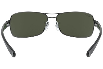 Ochelari de soare Ray-Ban RB3379 004/58 Polarized Dreptunghiulari Argintii