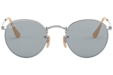 Ochelari de soare Ray-Ban Round Metal Evolve RB3447 9065I5 Rotunzi Argintii