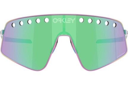 Ochelari de soare Oakley OO6025 602505 Lentilă unică | Shield Roz