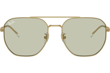 Ochelari de soare Ray-Ban RB3724D 001/2 Dreptunghiulari Aurii