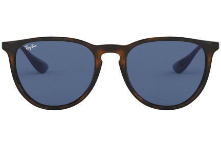 Ochelari de soare Ray-Ban Erika Color Mix RB4171 639080 Rotunzi Havana