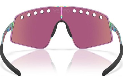 Ochelari de soare Oakley OO6025 602505 Lentilă unică | Shield Roz