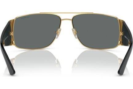 Ochelari de soare Versace VE2163 100281 Polarized Dreptunghiulari Aurii