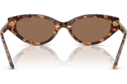 Ochelari de soare Swarovski SK6030 104073 Cat Eye Havana